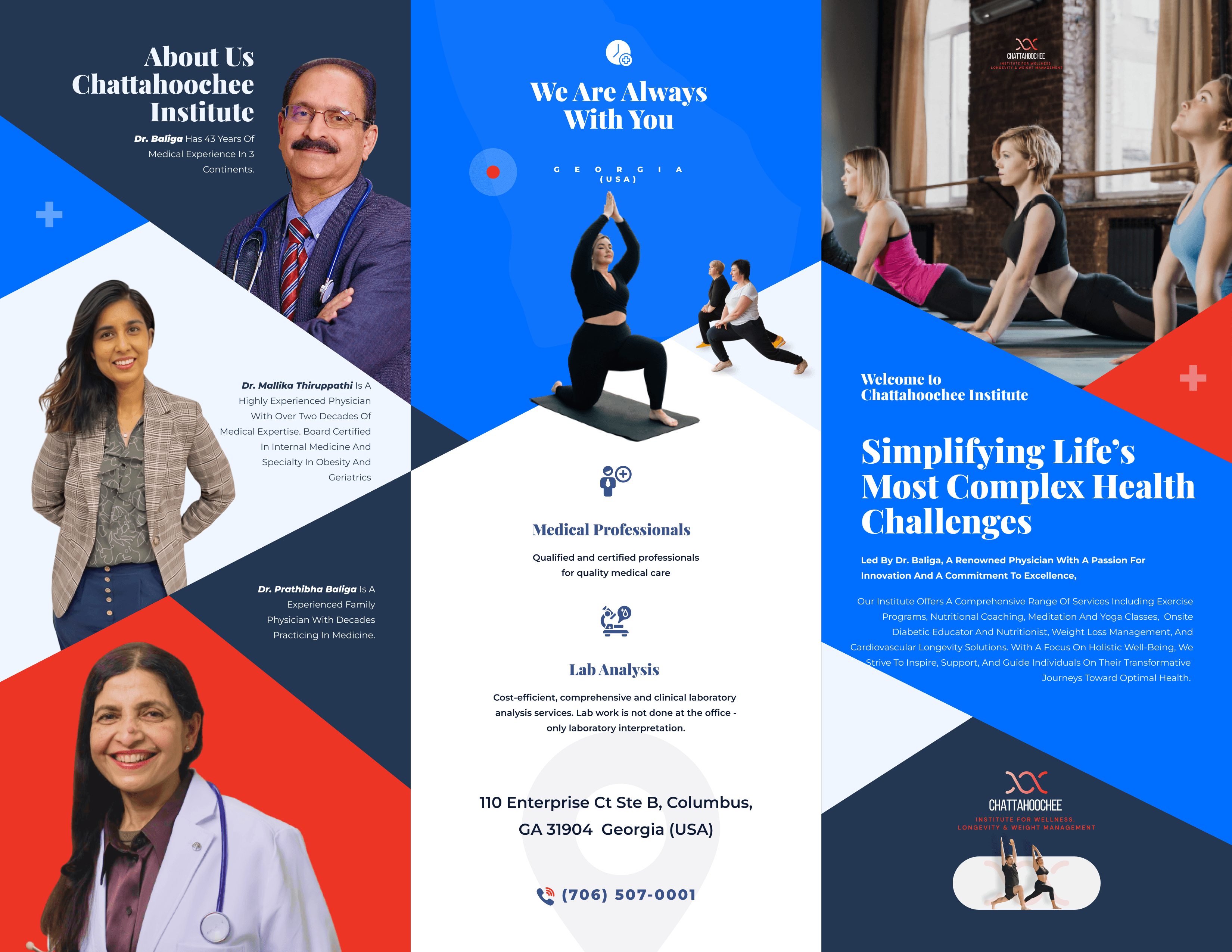 Chattahoochee Institute Brochure Outside